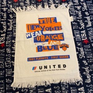 💥Vintage New York Knicks Stadium Towel